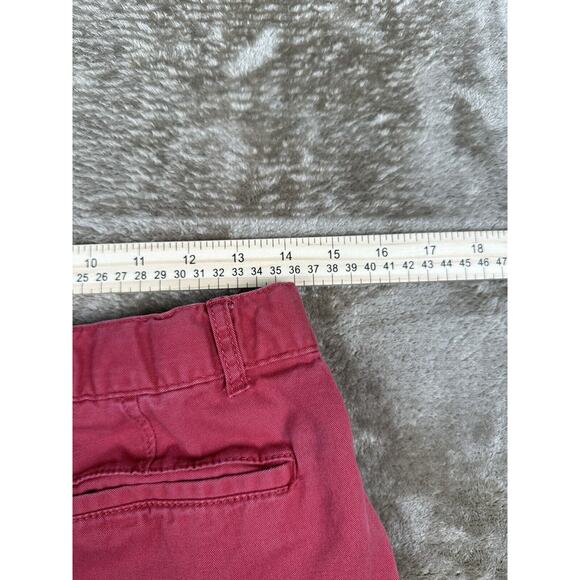The Childrens Place 16 HUSKY Red Chino Shorts Boys Youth Adjustable Waist - Picture 4 of 6